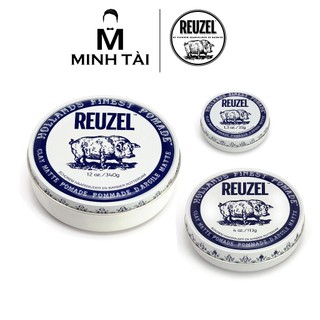 Sáp vuốt tóc reuzel clay matte pomade 35g, 113g, 340g