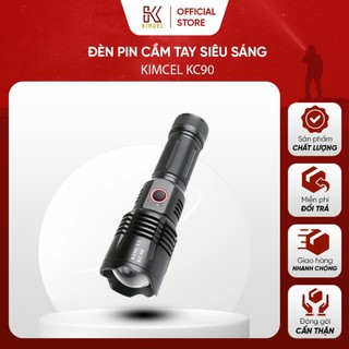 Đèn pin cầm tay siêu sáng kimcel kc90 led 30w ánh sáng trắng
