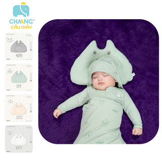 Chaang sơ sinh - Gối lõm Monster SS2024D06 cho bé sơ sinh đến 6 tháng |Quần áo Chaang chính hãng