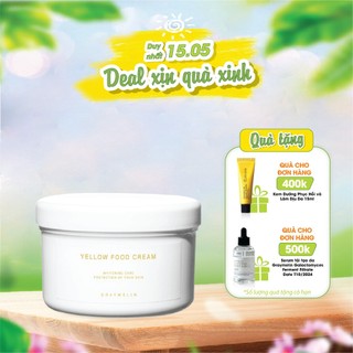 Kem Dưỡng Chiết Xuất Trái Cây Vàng Dưỡng Trắng Da Graymelin Yellow Food Cream 500g date 12/2024