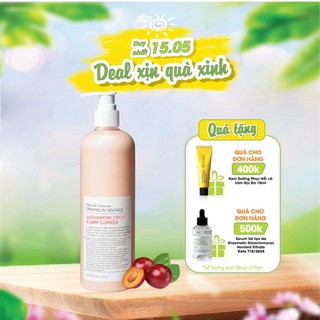 Sữa Rửa Mặt Tạo Bọt Graymelin Astaxanthin Crazy Foam Cleanser 500ml