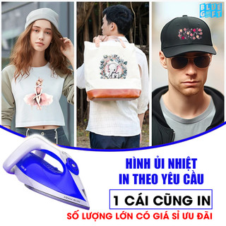 Hình in theo yêu cầu khách, hình ủi áo theo yêu cầu