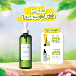 Dầu Tẩy Trang Cho Da Nhạy Cảm Graymelin Green Light Cleansing Oil 400ml