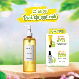 Dầu Tẩy Trang Làm Sáng Da Graymelin VITA-YUJA Cleansing Oil 400ml