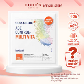 Mặt Nạ Chống Lão Hoá, Mờ Nếp Nhăn SURMEDIC 30g - AGE CONTROL MULTI VITA