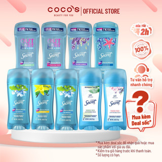 Gel Ngăn Tiết Mồ Hôi Và Khử mùi Secret Nhiều Mùi Hương 73g