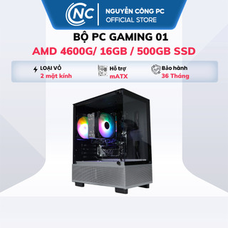 Bộ pc gaming amd ryzen 5 - bảo hành 36 tháng