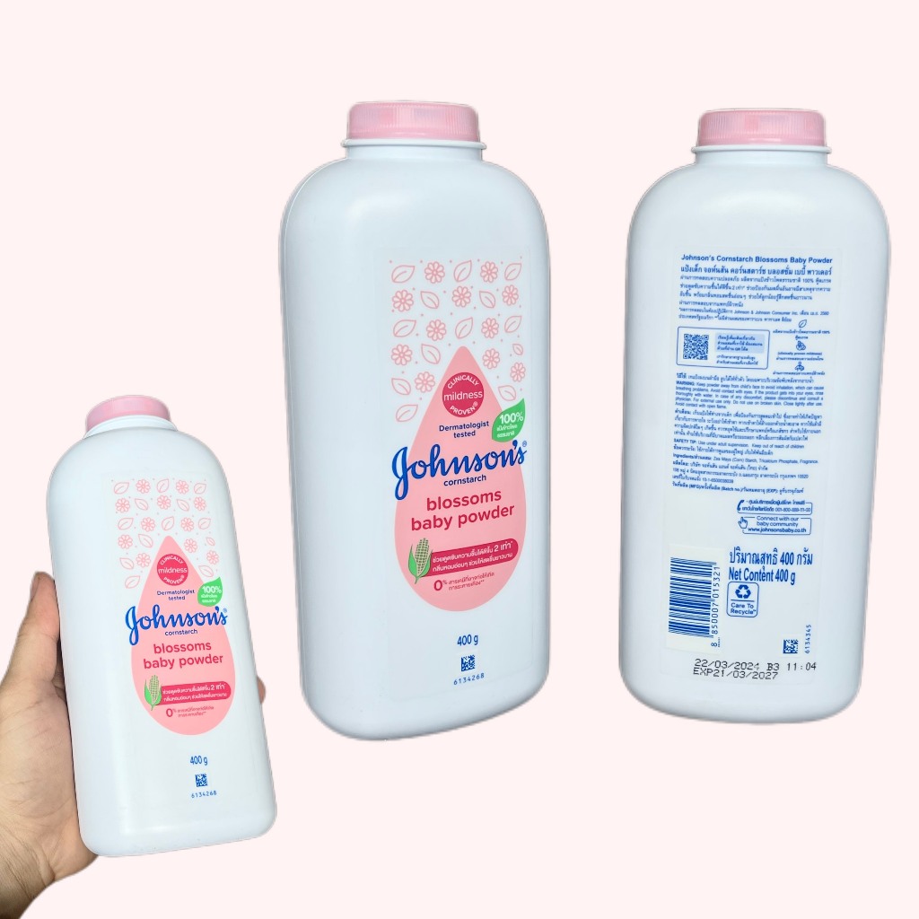 Phấn thơm hớt tóc baby johnson's