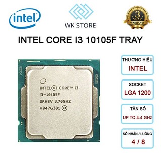 Cpu intel core i3 10105f - bảo hành 36 tháng