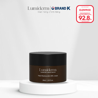 Kem dưỡng trắng da cấp ẩm Lumiderm Vita Niacinamide 20% Cream