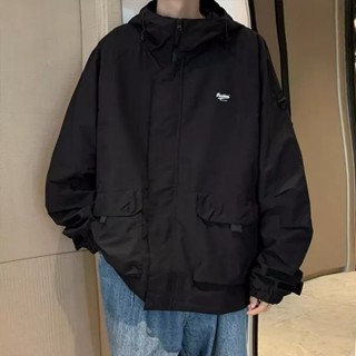 [ DRAGON.UN Size S - 4XL ]  Áo Khoác Dù Túi Hộp nam nữ 2 lớp ,form áo rộng thoải mái-full size Nam và Nữ