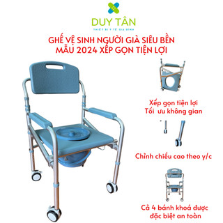 Ghế bô vệ sinh cho người già OneX có thể tắm rửa xếp gọn