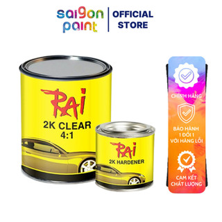 Sơn Bóng 2K Rai- Bóng Trong Suốt Như Gương Bám Dính Tuyệt Đối Không Ngả Vàng Với Thời Gian