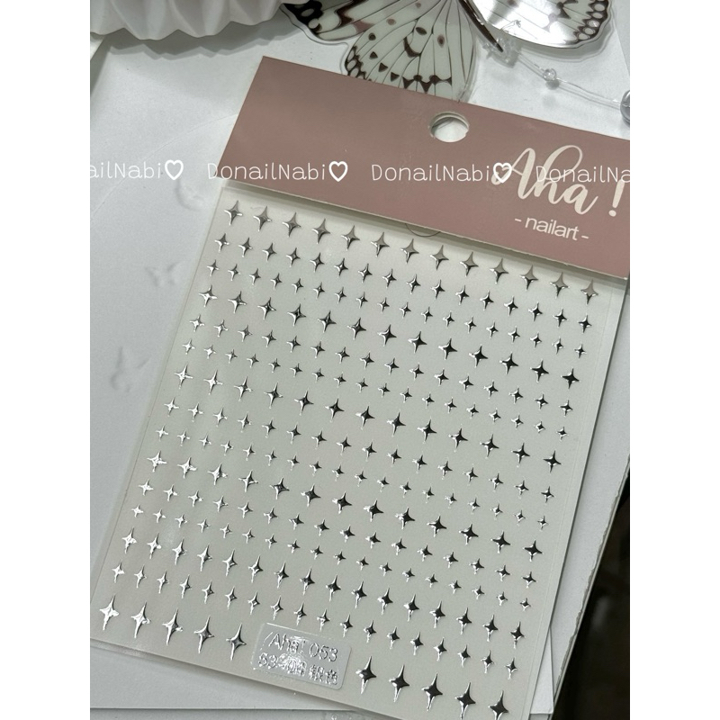 [Phụ kiện nail ] Sticker dán móng tay lụa in 3D sắc nét loại đẹp