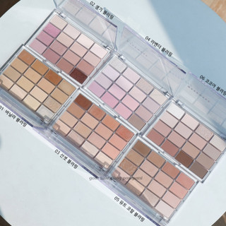 Bảng Phấn Mắt 16 ô WakeMake Soft Blurring Eye Palette