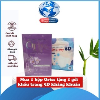 Combo dung dịch vệ sinh phụ nữ oriss tía tô 200ml - nước hoa oriss tía tô 10ml