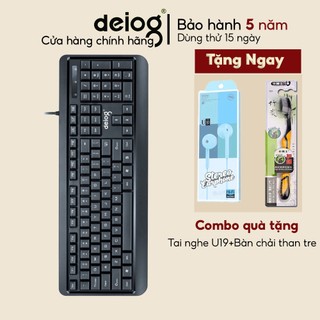 Bàn phím giả cơ DEIOG DY-807S chống thắm nước chống mài mòn khi sử dụng