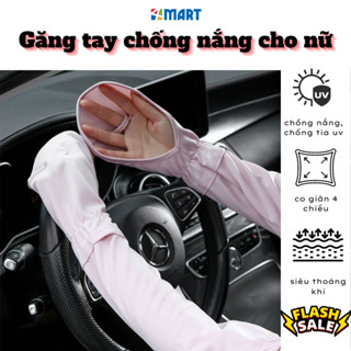 Găng tay chống nắng, chống tia UV, tia cực tím cho nữ, bao tay đi nắng xỏ tay hở ngón thoáng khí.