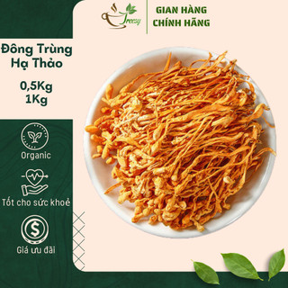 1kg đông trùng hạ thảo sấy khô - trà thảo mộc treesy - trà hoa quả