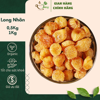 1Kg Long Nhãn Hưng Yên Sấy Khô - Trà thảo mộc Treesy - Trà hoa quả