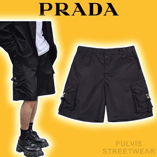 ⚡️ - Quần Short Prada Re-Nylon Bermuda Shorts Black, quần short nam, short nam, quần đùi nam