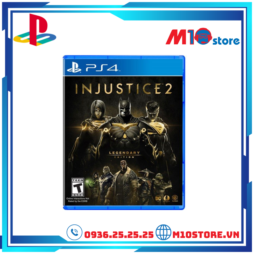 Đĩa Game Injustice 2 Legendary Edition PS4