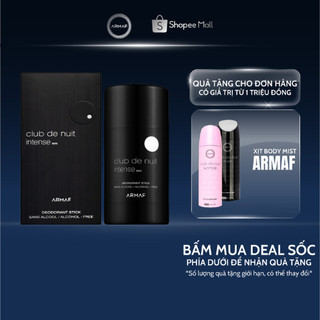 Lăn Khử Mùi Nam ARMAF Club de nuit Intense Men 75g - Chính Hãng