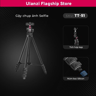 Ulanzi TT-51 chân tripod du lịch cầm tay full hợp kim chính hãng