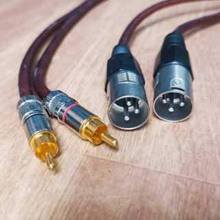  Dây canon đực ra hoa sne  av kết nối thiết bị âm thanh sợi đồng nguyên chất    dài 80cm giá 1 cặp   