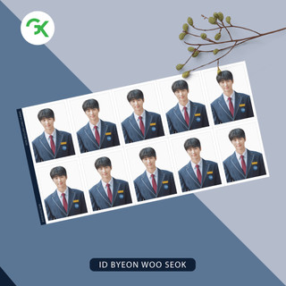 ID Photo BYEON WOO SEOK - Kim Hye Yoon - Film Lovely Runner - Size 3x4cm