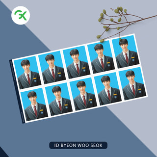 ID Photo BYEON WOO SEOK - Kim Hye Yoon - Film Lovely Runner - Size 3x4cm
