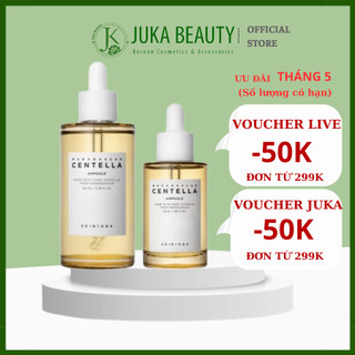 (NHẬP KHẨU) Tinh chất giảm mụn chiết xuất rau má Skin1004 Madagascar Centella Asiatica 100 Ampoule 55ml/100ml