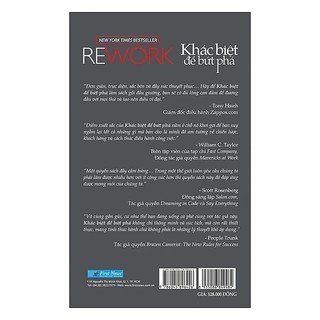 Sách - Khác Biệt Để Bứt Phá (Tái Bản 2019) - First News