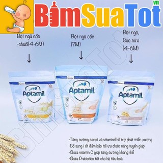 Bột ăn dặm Aptamil Anh cho bé 125g (Date mới)