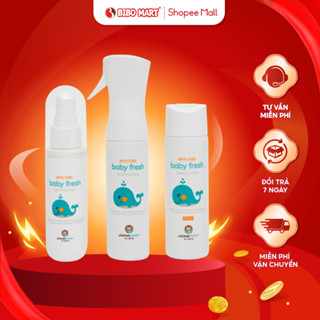 Bình Xịt Diệt Khuẩn Khử Mùi Baby Fresh Khử Mùi Diệt Khuẩn Bình Sữa Núm Ti Đồ Chơi An Toàn Cho Bé 55ml 300ml - Bibomart