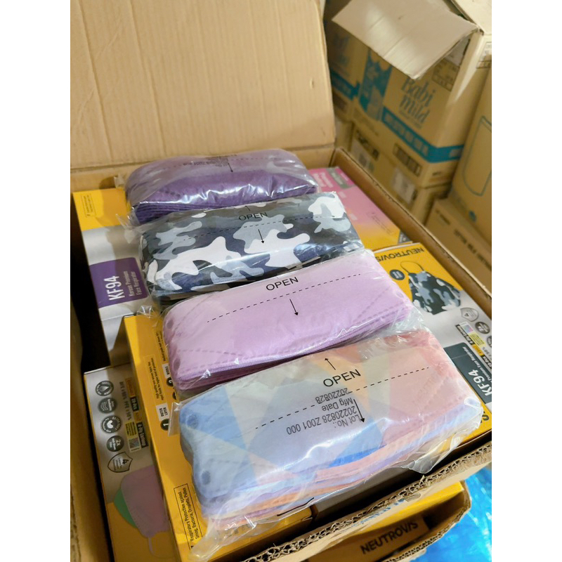 [NEUTROVIS] Khẩu trang kháng khuẩn Neutrovis KF95 hàng chuẩn 20 cái/hộp