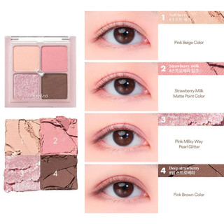 Phấn Mắt 4 Ô Romand Better Than Eyes
