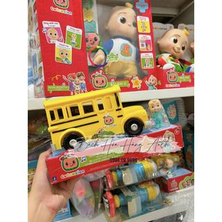 Đồ chơi Cocomelon xe bus vàng, school bus có nhạc chính hãng MẪU MỚI