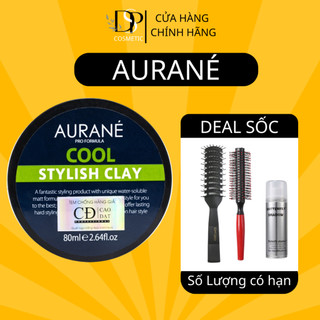 Sáp vuốt tóc nam Aurane Cool Stylish Clay 80ml Sáp vuốt tóc quốc dân giá rẻ phù hợp tóc dày dầu