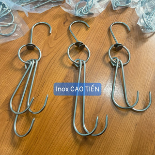 Móc treo thịt,Móc treo heo INOX 304-DÀY 5Li