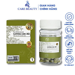 Trà thảo mộc giảm cân slimming care x3 hộp 30v giúp đào thải mỡ thừa giảm cân nhanh chóng