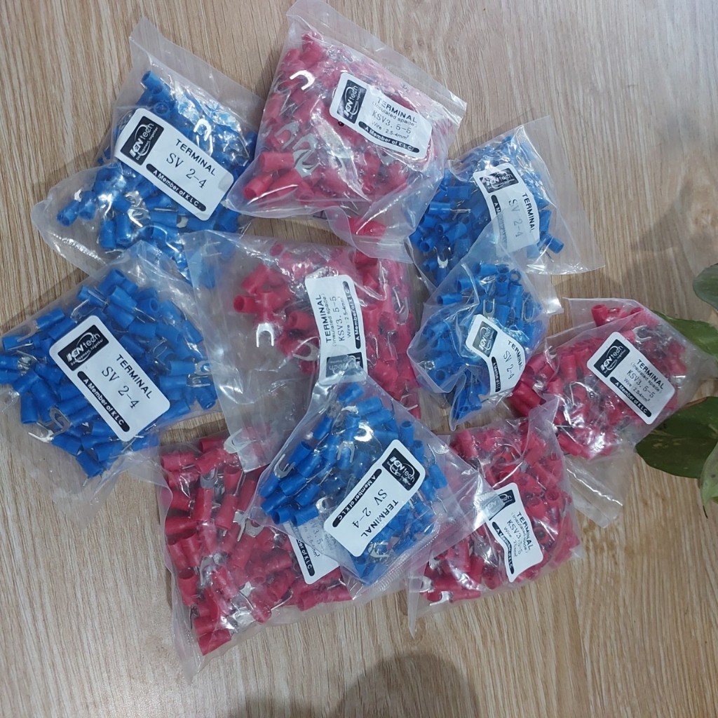 Cos chỉa bộc nhựa 1.25-3, 2-4, 3.5-5  1 bịt 100 cái