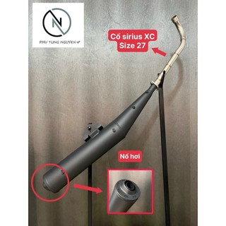 Pô sirius pô spark pô ex10 gắn sirrius móc, êm full ốp pô MS03