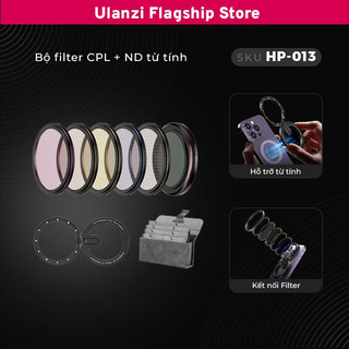 Bộ filter cpl + nd từ tính 52mm hỗ trợ magfilter ulanzi hp-013 chính hãng