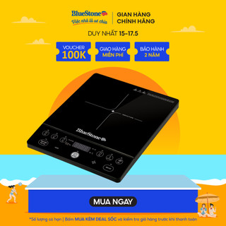 Bếp Từ Đơn BlueStone ICB-6610(2000W)- Tặng kèm nồi - Bảo hành 24 tháng