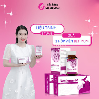 Betimum lợi sữa shop mami mon viên uống cốm ngũ cốc lợi sữa cỏ cà ri fenugreek combo