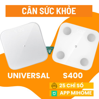 Cân sức khỏe thông minh Xiaomi Mijia S400 - Cân điện tử Xiaomi Scale 2 Universal