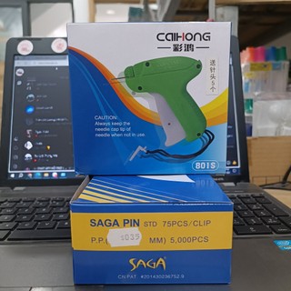 Combo 1 Súng bắn mác 801S + 1 hộp ti nhựa 35mm (5000 sợi)