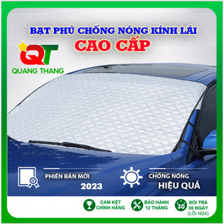Bạt Phủ Che Nắng Chống Nóng Kính Lái Ô Tô Xe Hơi Tráng Bạc Cao Cấp Loại Tốt (phiên bản mới 2023)