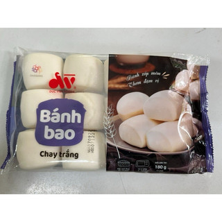 Bánh bao chay đức việt gói 180gr 12 chiếc